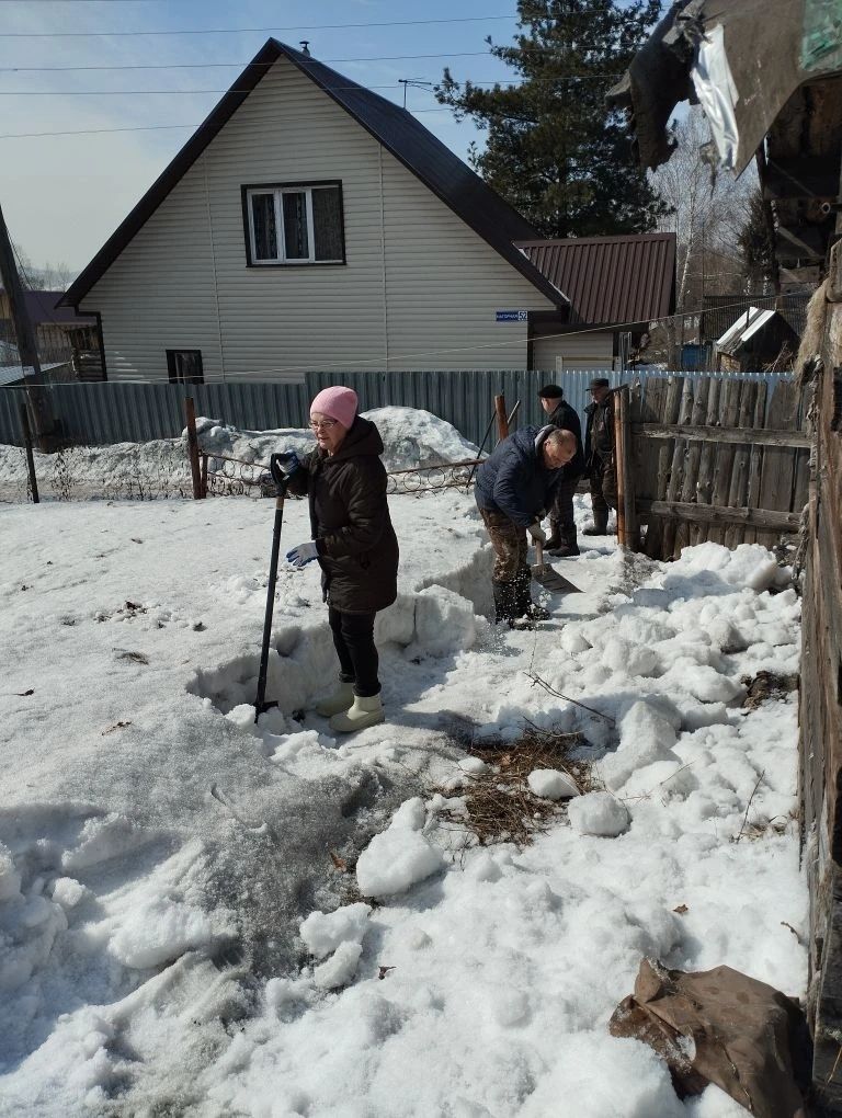 Весенние хлопоты в Калтане