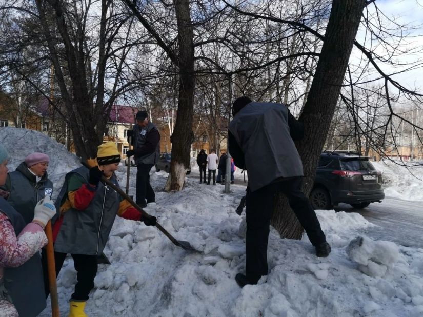 Весенние хлопоты в Калтане