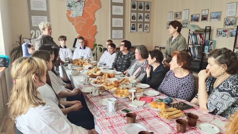 &laquo;Вкусную встречу&raquo; организовали &laquo;серебряные&raquo; волонтеры Яйского муниципального округа
