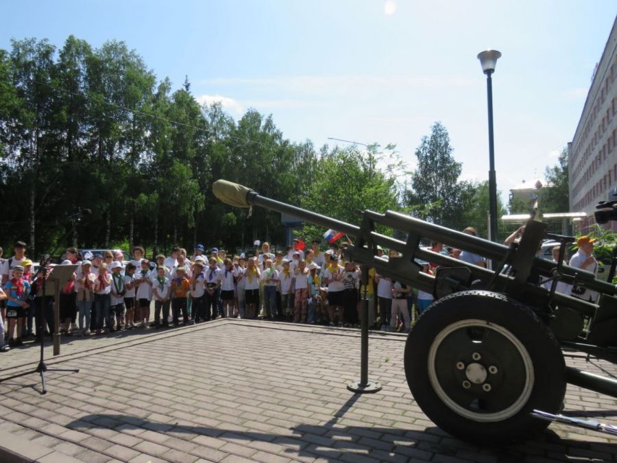 День памяти и скорби в Междуреченске