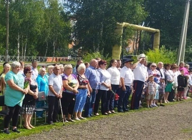 Открытие Аллеи Памяти в Анжеро-Судженске