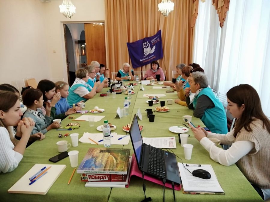 серебряные волонтёры Кузбасса