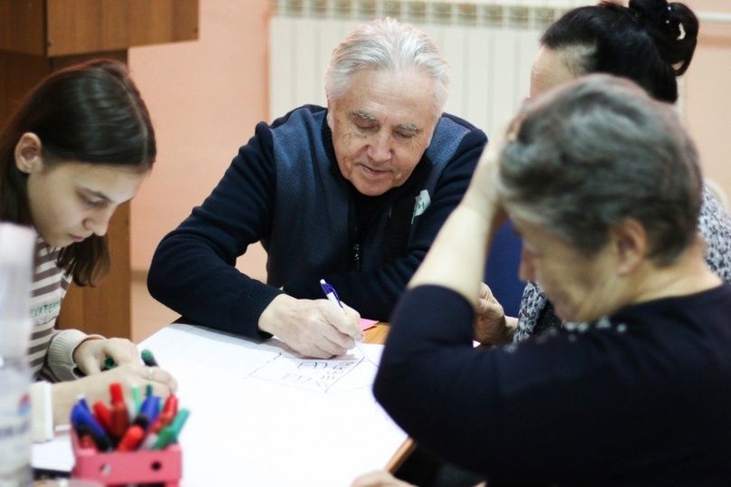 Как стать волонтёром? Межпоколенческая встреча в Кемерово