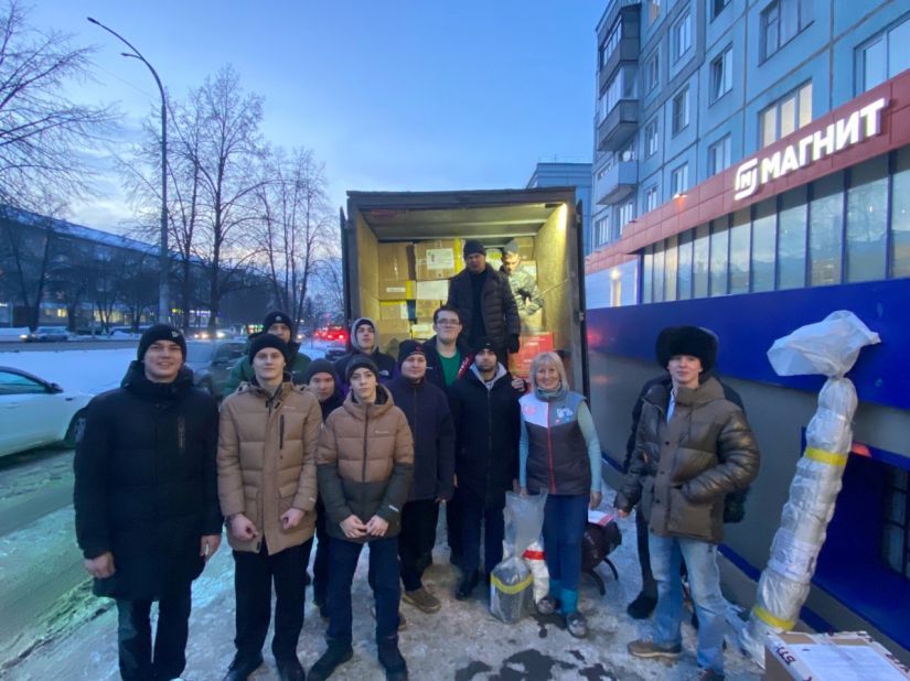 Очередная партия груза гуманитарной помощи отправлена