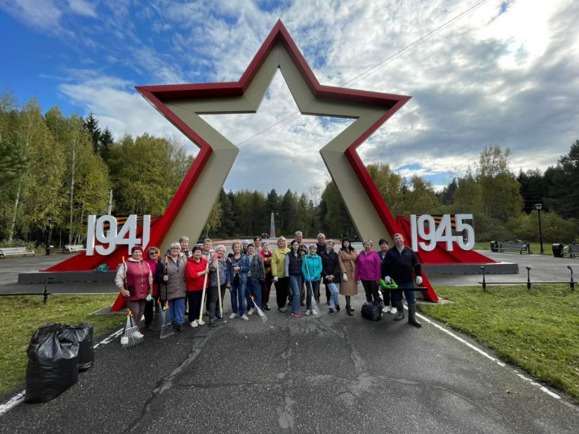 &laquo;Серебро&raquo; Анжеро-Судженска помогает благоустраивать памятные места